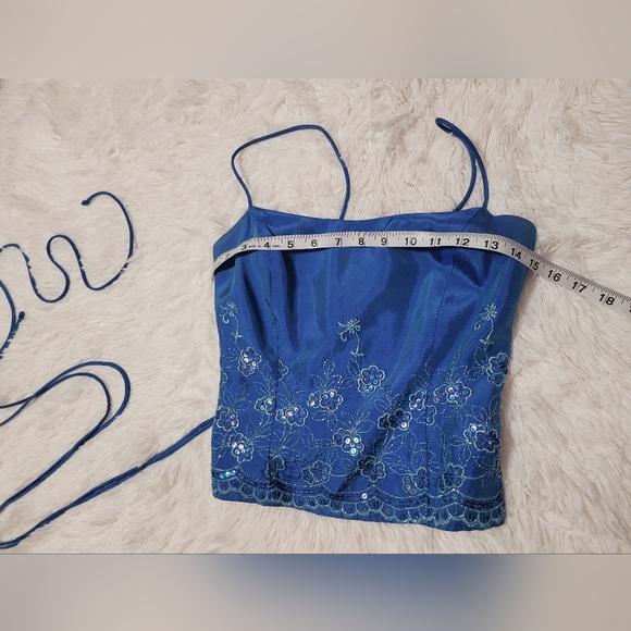 Vintage Y2K two piece formal prom dress - Picture 5 of 9